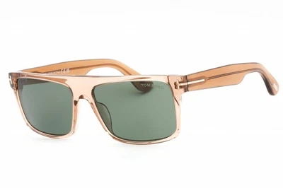 Gafas de sol TOM FORD PHILIPPE-02 FT0999 45N marco marrón gris verde lentes 58 mm Foto 1 de 4