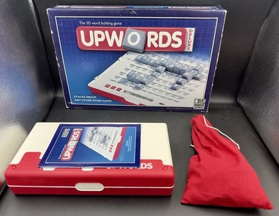 Upwords Deluxe Electronic 3D Word Building Game By Parker 2007 Complete Working - Image 1 of 4