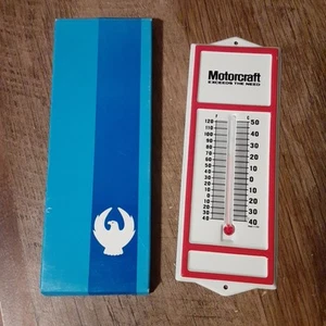 NOS Vintage Original Motorcraft übertrifft die Notwendigkeit Werbung Thermometer Gas Öl - Bild 1 von 6