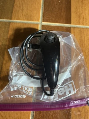 Nintendo Nunchuk Navigation Controllers/Nunchucks- black - Image 1 of 4