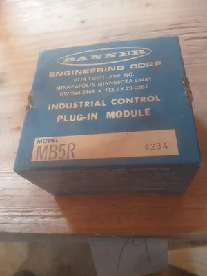 New BANNER ENGINEERING MB5R Control  - Image 1 of 4