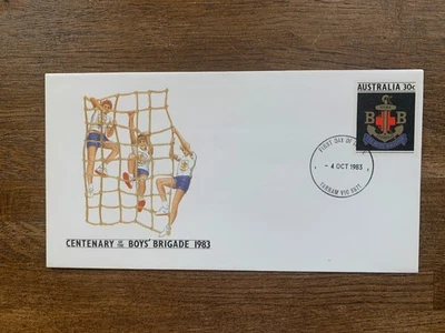 AUSTRALIA 1983 PSE 066 FDI BOY'S BRIGADE SCOUTS ROPE CLIMBING - Image 1 of 2