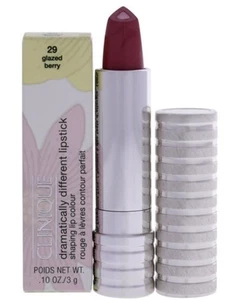Nuevo en caja Lápiz labial Clinique tamaño completo dramáticamente diferente 0,10 oz baya esmaltada 29 - Imagen 1 de 1