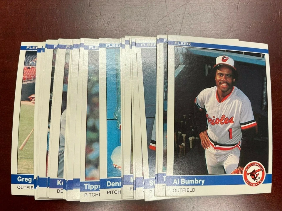 You Pick 1984 Fleer EXMT+/NM Stars are scanned Most Commons are not #1-250 BX1 - Image 1 of 1