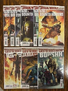 MARVEL COMICS STAR WARS WAR OF THE BOUNTY HUNTERS LOT! 9 ISSUES - Picture 1 of 10