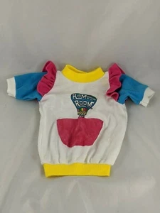 Pagliaccetto Camera Bambola Camicia Vestito Vestito 1995 Peluche Giocattolo - Foto 1 di 8
