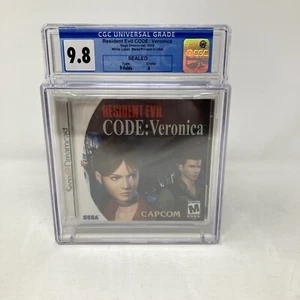 Resident Evil CODE: Veronica Sega Dreamcast Sealed CGC Graded 9.8 A - Picture 1 of 6