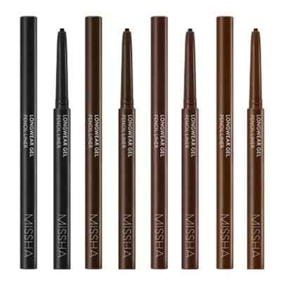 MISSHA Delineador de Lápiz Gel Delineador de Ojos Delgado Gel Lápiz Delineador K-Beauty Foto 1 de 4