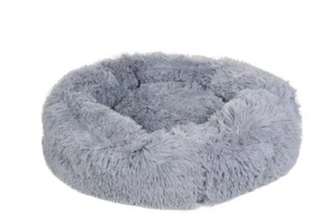 Cama para perros FLUFFY HKM gris claro NUEVO - Imagen 1 de 1