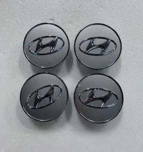 Genuine 52960 2S250 Aluminium Wheel Caps HUB 4pcs for Hyundai Elantra Sonata - Picture 1 of 13