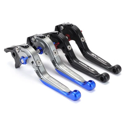 For SUZUKI SV650/S SV650X SV650 N SV650S Folding Extendable Brake Clutch Lever  - Image 1 of 4