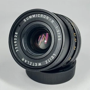 Leica Summicron-R 35mm f/2 3-cam SLR Lens GERMANY ver.2 11115 CLA'd - Picture 1 of 7