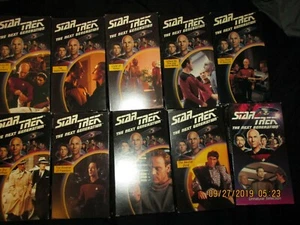Star trek The next generation vintage vhs tapes. 10 random episodes in total - Picture 1 of 7