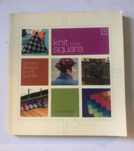 Knit to be Square : Domino Designs to Knit and Felt NEW - Picture 1 of 2