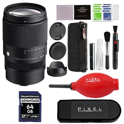 Sigma 16-300mm f/3.5-6.7 DC OS Contemporary Lens for Sony E w/ Accessory Bundle - Image 1 of 4