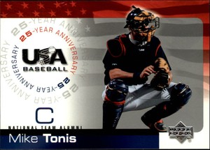 2004 (TEAM USA) USA Baseball 25th Anniversary #177 Mike Tonis