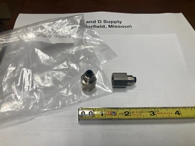 **Lot of 2**, LEGRIS 3014 53 14, Straight Female, Push-to-Connect, Fittings - Image 1 of 4