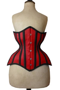 Corset Waist Trainer Shaper Body Shapewear Underbust Cincher Steel Boned Corsets - Picture 1 of 3