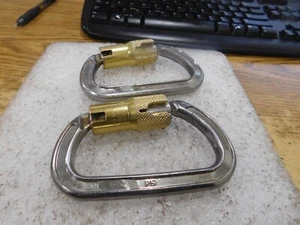 Lot of Pensafe Model:  A337PS Carabiner Locksafes,  Qty. 2.  30kN.  16F - Picture 1 of 2