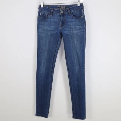 DL1961 Skinny Jeans Amanda Womens W26 L29 Blue Denim Ankle Nirvana Wash Stretch - Image 1 of 4