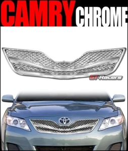 Para Toyota Camry 2010-2011 malla de alambre cromado capó delantero parachoques parrilla protector - Imagen 1 de 7