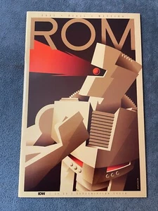 ROM #1 Subscription Cover B 2016 IDW Comic Book Variant Chris Ryal Tom Whalen NM - Picture 1 of 3