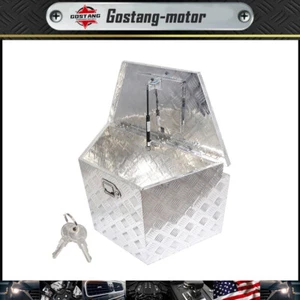 Aluminum Trailer Truck Pickup Underbody Underbed Tongue Tool Box Storage ToolBox - Picture 1 of 5