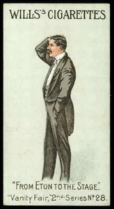 Wills - 'Vanity Fair (S2)' (1902) - Charles Hawtrey - Picture 1 of 2