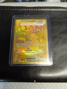 Prismatic Evolutions Pikachu Gold Rare 179/131 SHIPS INSTANTLY! MINT! - Picture 1 of 5