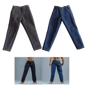 1/12 Scale Miniature Jeans Outfit Costume for 6 inch Figure Doll Dress up - Picture 1 of 12