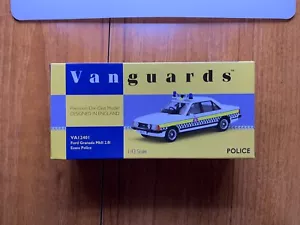 Vanguards Corgi 1:43 Ford Granada MkII 2.8i Essex Police VA12401 - Imagen 1 de 9