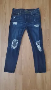 Lucky Brand Sienna Slim Boyfriend Sz 2/26 Jean Distressed - Picture 1 of 5