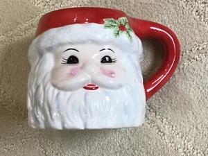 Christopher Radko Santa Coffee Mug Cup Traditions Holiday Celebrations - Picture 1 of 4