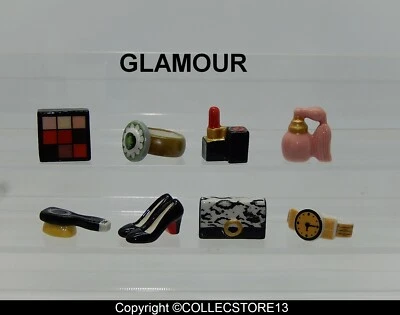 SERIE COMPLETE DE FEVES GLAMOUR