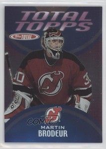 2002-03 Topps Total Total Topps Martin Brodeur #TT15 HOF