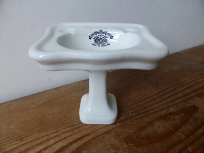 Rare Lavabo (Sink) miniature, JOHNSON BROTHERS   Maison de poupées - Photo 1/4
