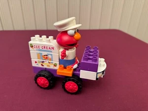 Kid K’NEX Sesame Street Building Set Figurine Elmos Ice Cream Truck Building Set - Picture 1 of 4