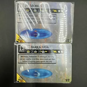Pirates CSG Mobilis/Barracuda Unpunched Rare Mysterious Islands - Picture 1 of 2