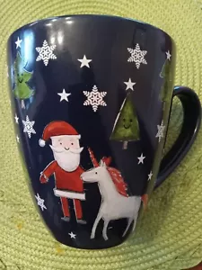 Sheffield Home Christmas Holiday Santa Claus Mug Cup Coffee Tea Porcelain - Picture 1 of 5