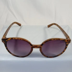 Cat.2 Cateye Sunglasses Tortoise Shell Mottled Color Frames, Purple Lens Catseye - Picture 1 of 9