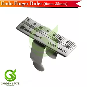 Dental Mini Endo Ruler Finger Gauge Endodontic Root Canal Measure Scale 0mm-35mm - Picture 1 of 4