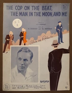 The Cop on the Beat, The Man in the Moon & Me Ukulele & Klavier Noten 1932 - Bild 1 von 3