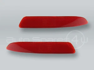 Par de cubiertas reflectoras de parachoques trasero para BMW X5 E70 2007-2010 - Imagen 1 de 2