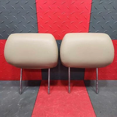 07-14 GM Truck SUV Suburban *PAR* reposacabezas delanteros de cuero cachemir tostado-336 Foto 1 de 4