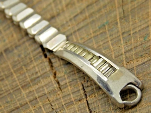 Kestenmade Expansion C-Ring Gold Filled Rhinestones Watch Band Vintage Pre-Owned - Picture 1 of 5