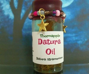 Datura Oil Thornapple Magick Wiccan Witchcraft Pagan Ritual Spell-Casting 20 ml - Picture 1 of 3