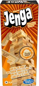 Hasbro A2120EU4 - Jenga Classic Kinderspiel Reaktionsgeschwindigkeit ab 6 Jahren - Bild 1 von 10
