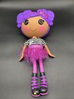 LaLaLoopsy Full Size Doll Storm E. Sky Dress & Shoes Purple Hair CLEAN! Rock