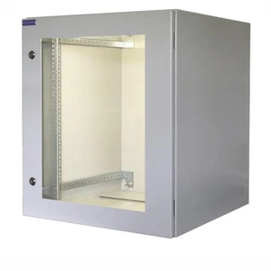 Premium 19" Netzwerkschrank Resister Outdoor IP66 16HE BxT 600x600mm Sichttür - Bild 1 von 15