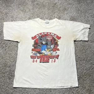 Vintage Alabama Crimson Tide 1992 National Champions Mascot 90s Team Shirt XL - Bild 1 von 11